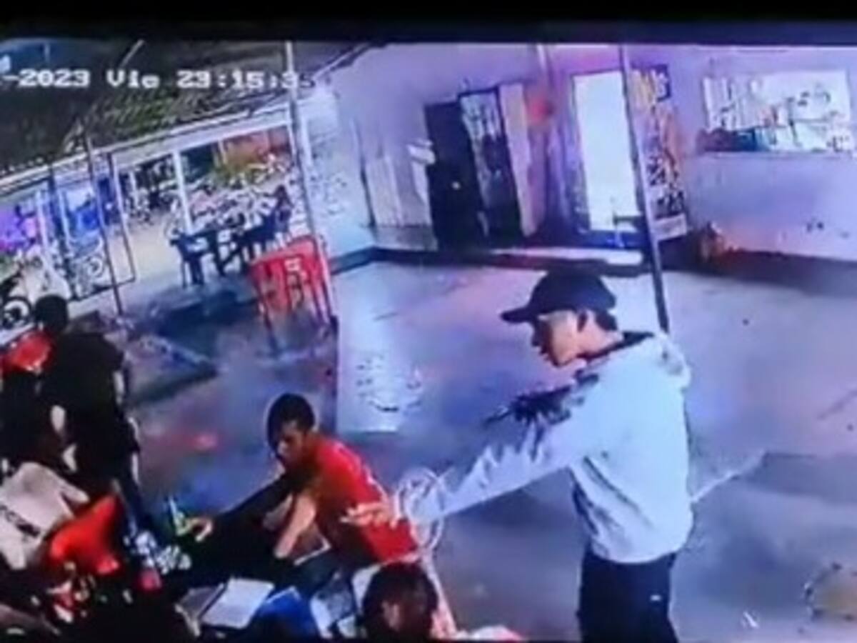 VIDEO: Balacera en atraco dejó 4 heridos
