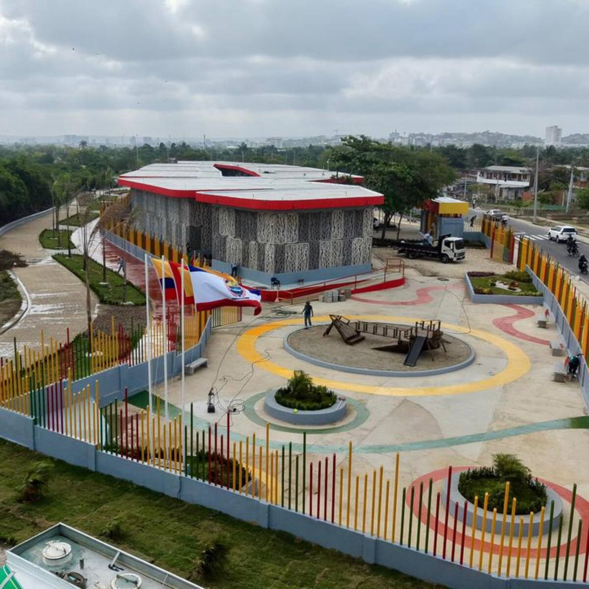 Un nuevo moderno colegio Jorge Artel reabrirá sus puertas en Cartagena