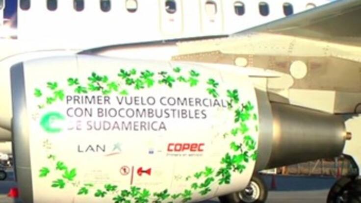 Se cumple el primer vuelo en Colombia de un avión con biocombustible