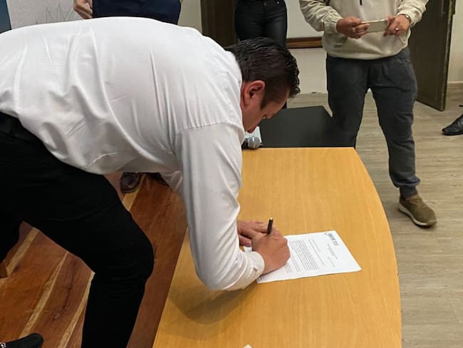 Foto: Omar Nova Henao, gerente de Aguas de Manizales.