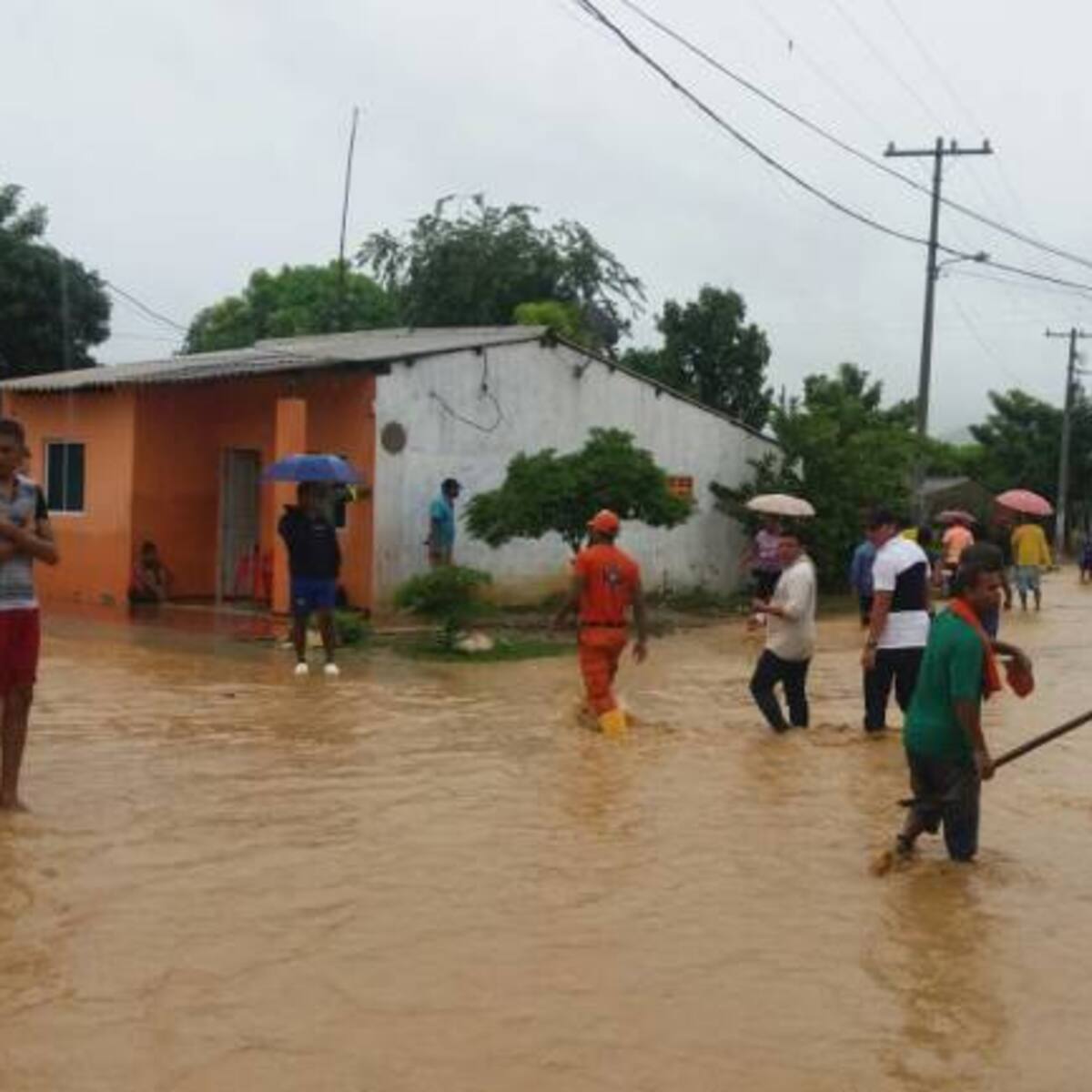 Frente frío genera fuertes lluvias en el Caribe
