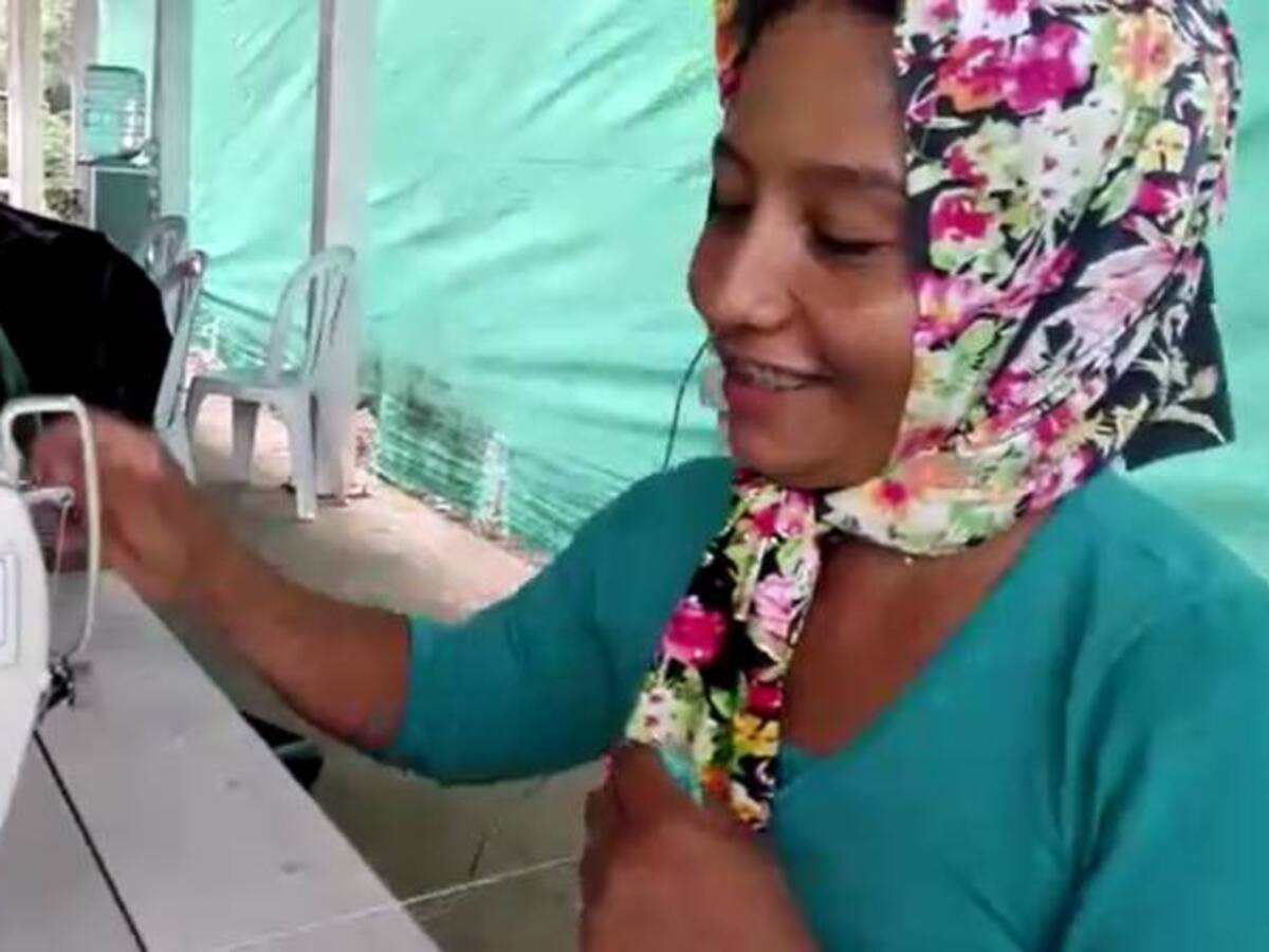 Así se trabaja el proyecto de sastrería de las Farc en Pondores