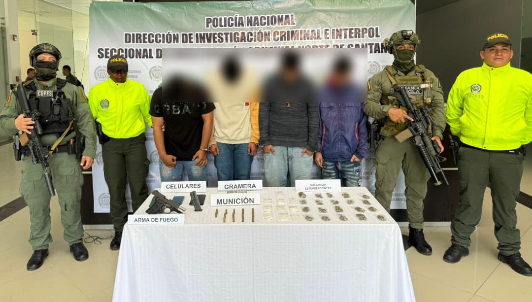 Captura presunto integrante del ELN en Cúcuta. / Foto: DENOR.