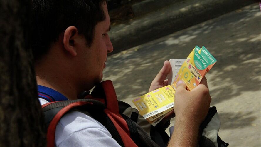 Varios hinchas fueron estafados con boletas falsas para partido de Colombia. Foto: Colprensa