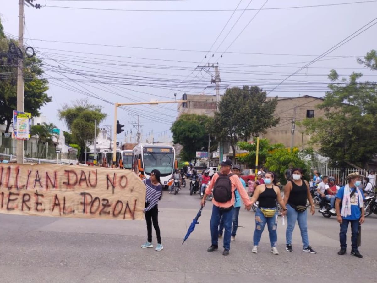 Vecinos de El Pozón anuncian nueva protesta para este miércoles