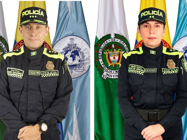 El nuevo Director General de la Policía Nacional es el Mayor General Henry Sanabria Cely - Brigadier General Yackeline Navarro Ordóñez, subdirectora