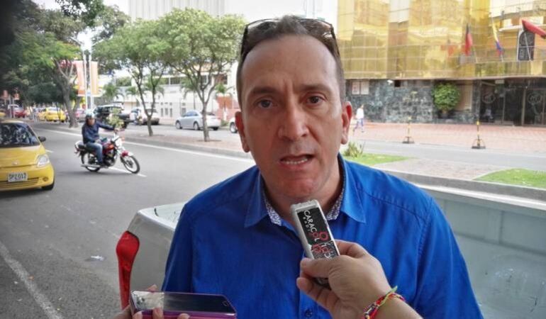 Juan Alberto Bitar Mejía director del Instituto Departamental de Salud / Foto Caracol Radio Cúcuta