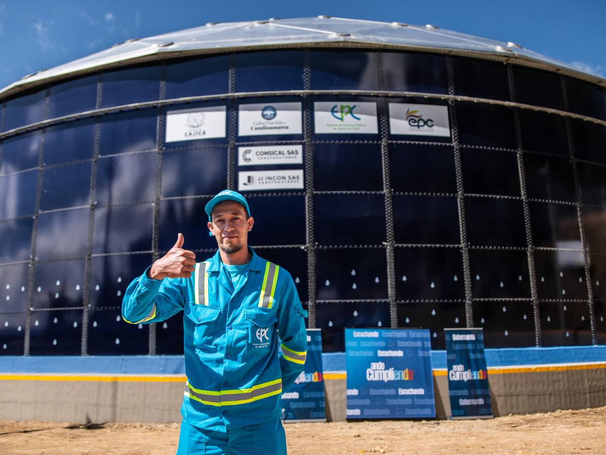 Cajicá construye nuevo tanque de agua que garantizará suministro continuo a más de 112 mil personas