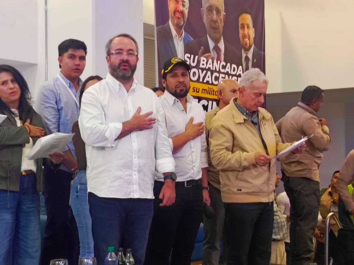 El Centro Democrático convoca a más de 1.500 boyacenses en Tunja para hablar de país