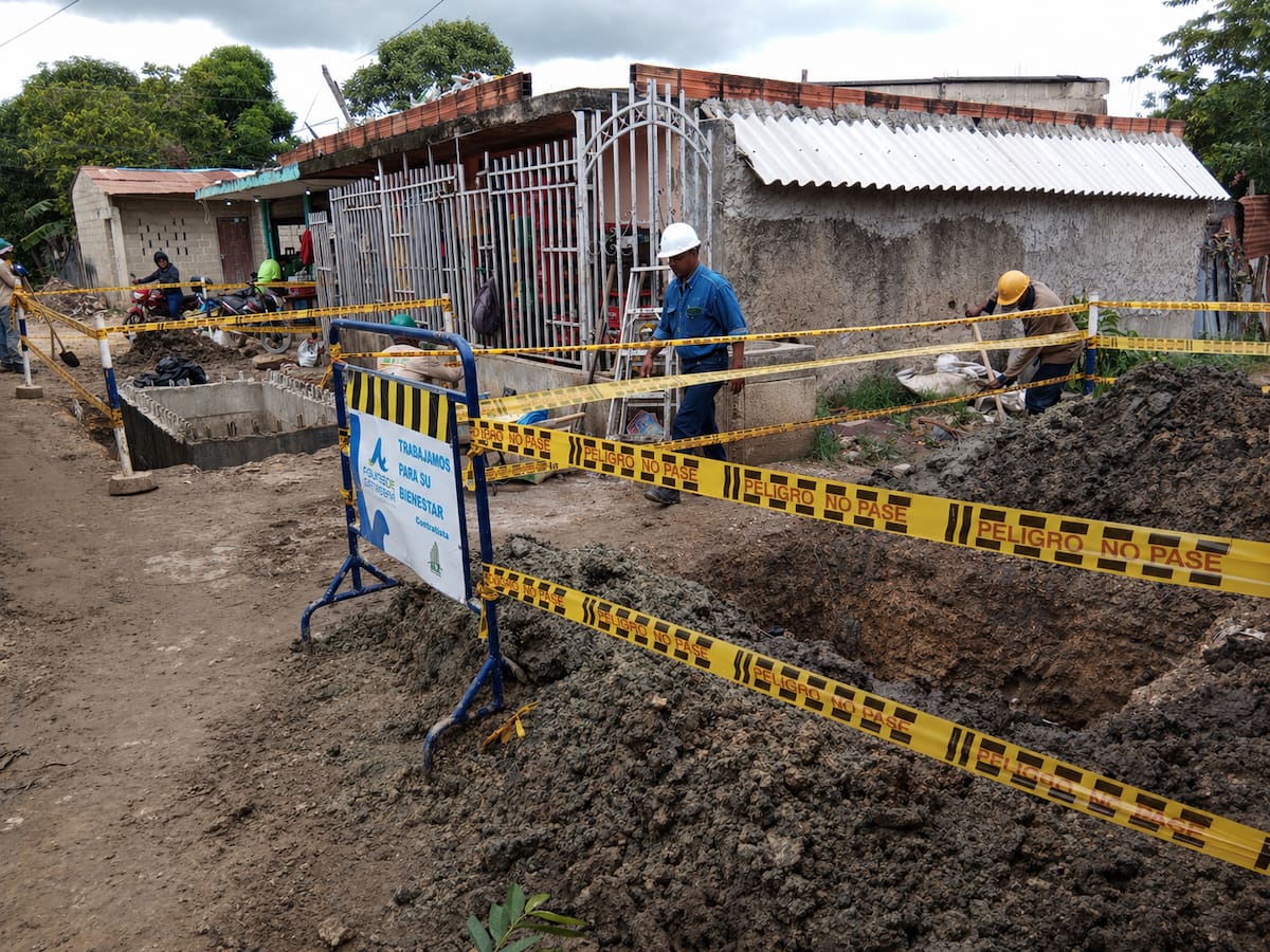 6.000 usuarios beneficiados por trabajos de Aguas de Cartagena en Villa Hermosa y Nelson Mandela