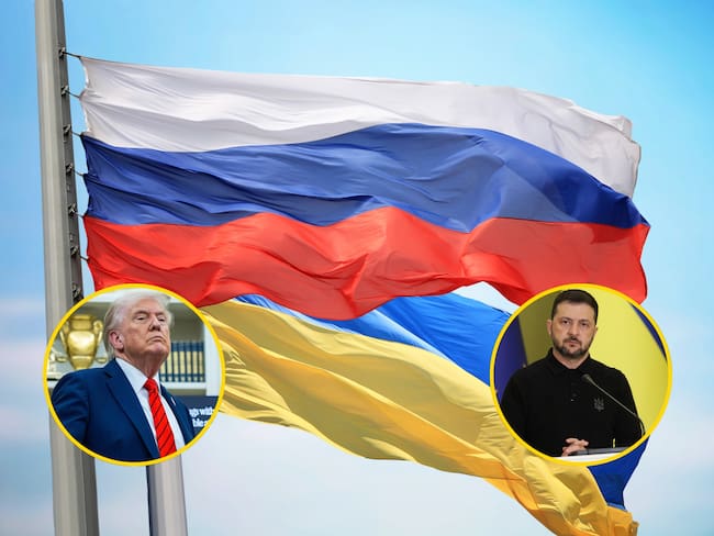 Rusia y Ucrania continúan su guerra energética en la víspera de la reunión Trump-Zelenski. Foto: Getty Images.