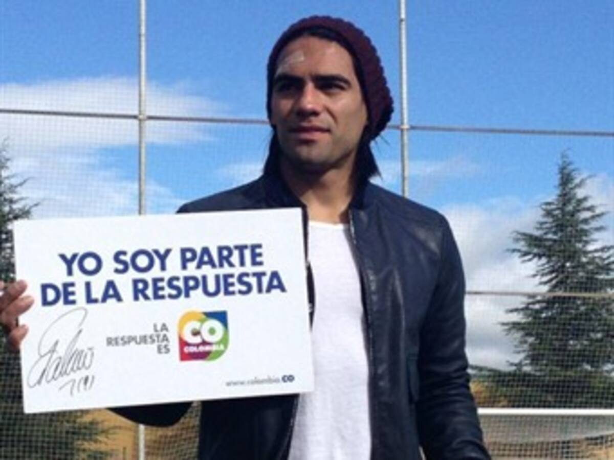 Colombianos en Madrid, España, hoy le rinden homenaje a Falcao García