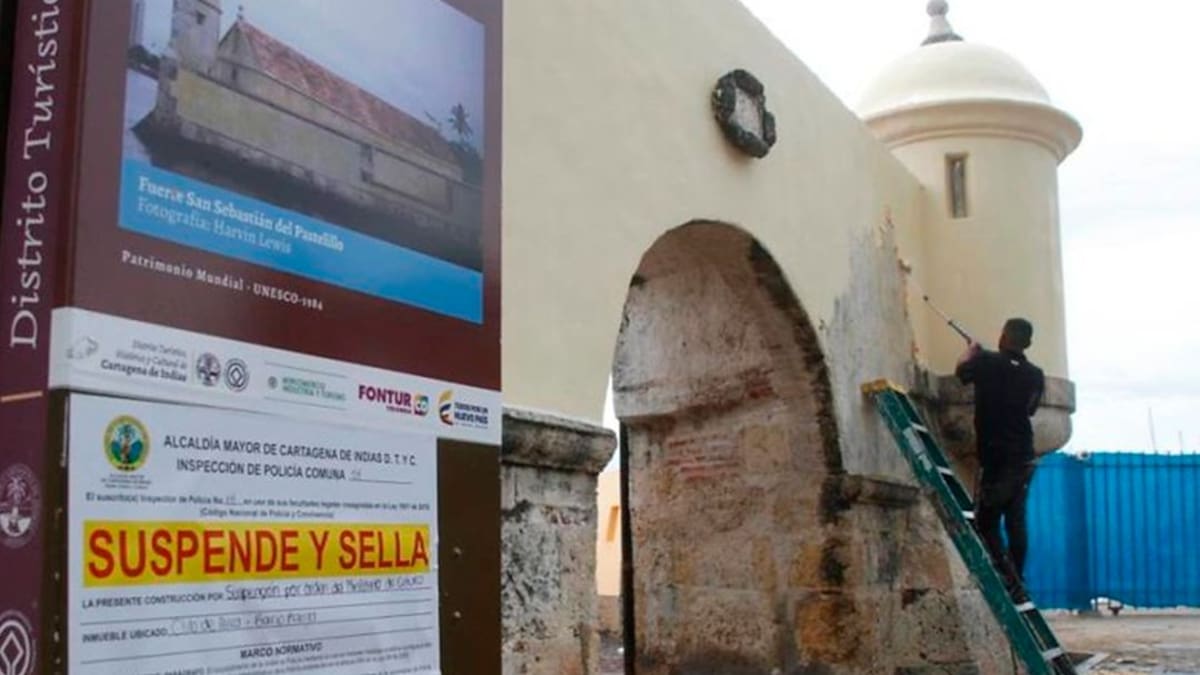 “Es un acto reprochable”: MinCultura sobre pintada de muralla en Cartagena