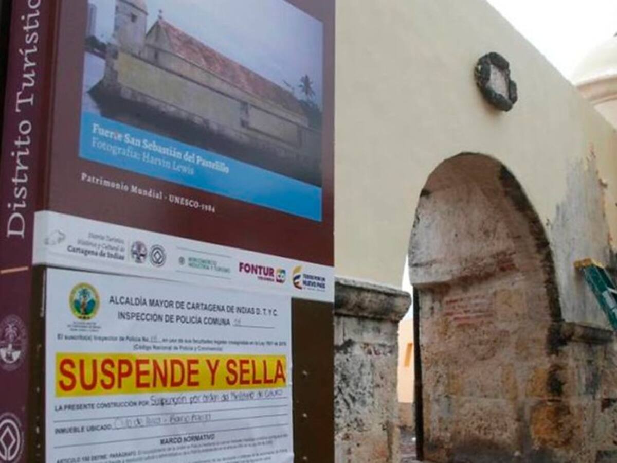 “Es un acto reprochable”: MinCultura sobre pintada de muralla en Cartagena