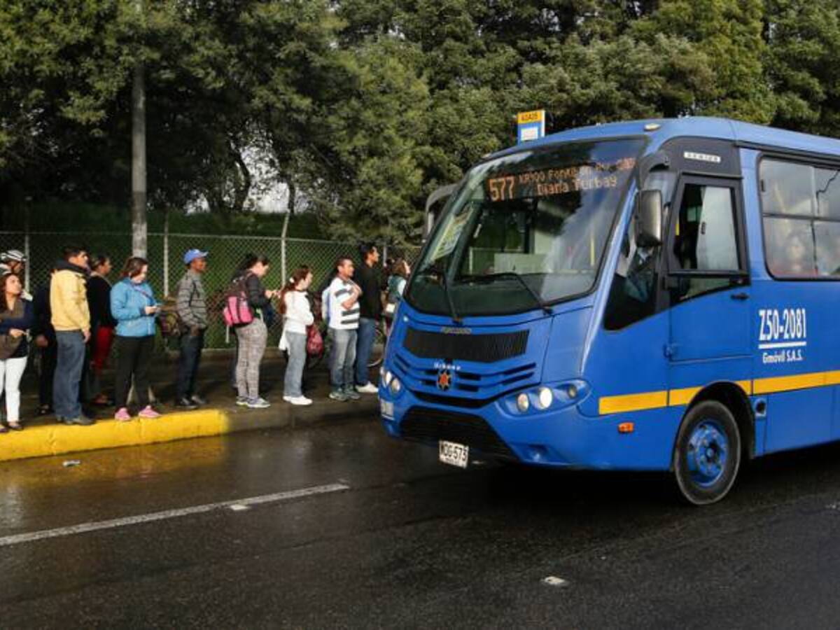 Caída en cifras de pasajeros movilizados en el SITP