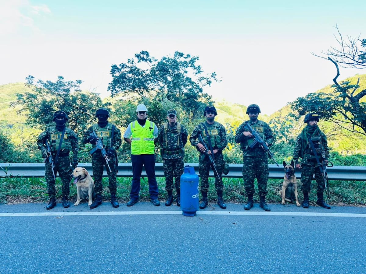 Descartan amenaza por cilindro abandonado en la vía Neiva – Pitalito