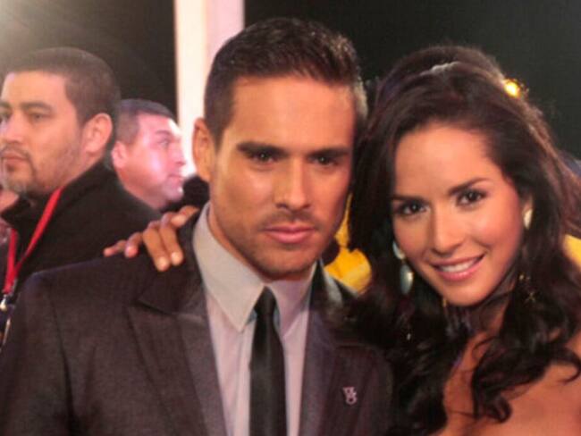 Carmen Villalobos y Sebastián Caicedo