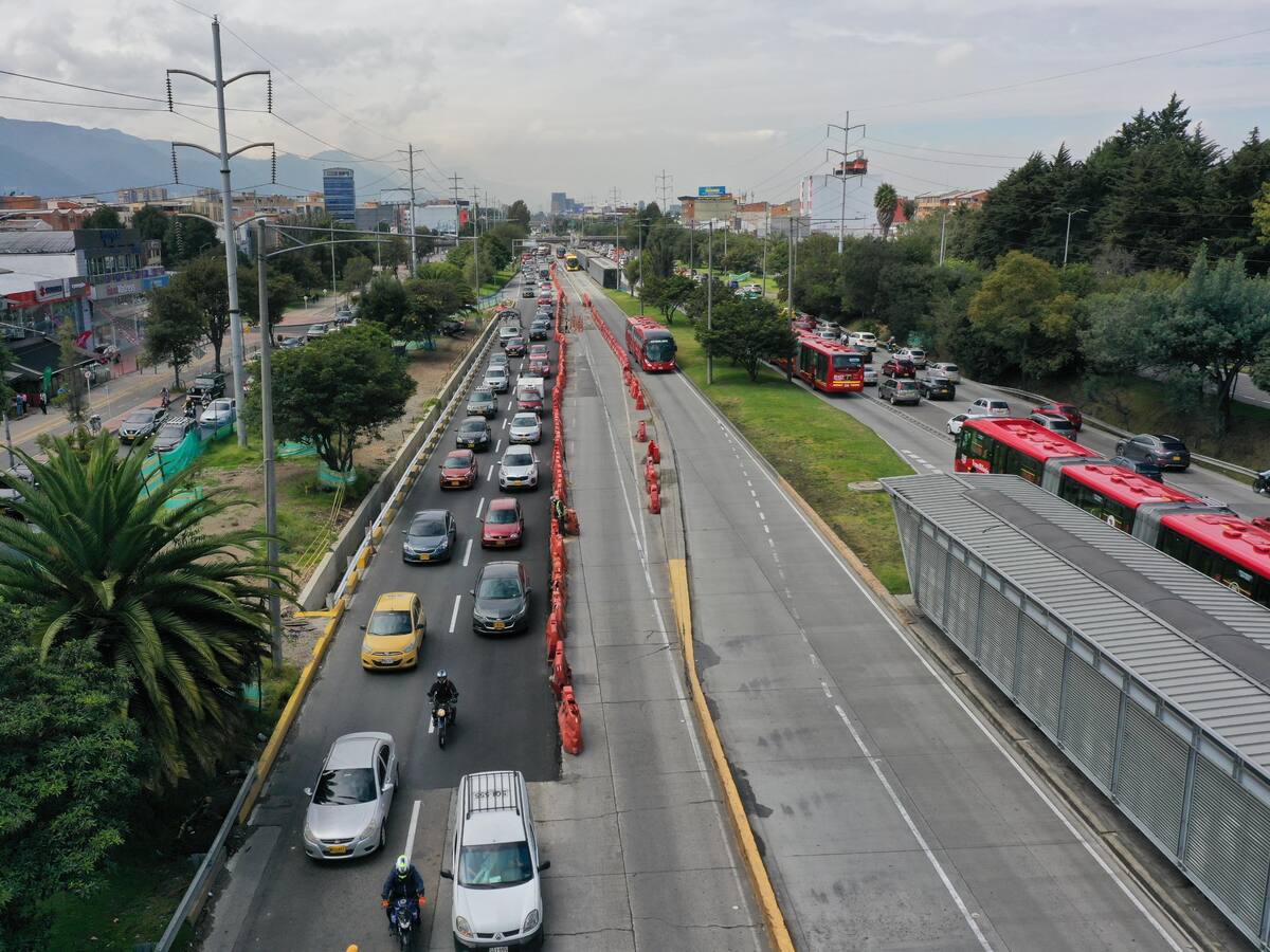 El proyecto de la mejora de la Autopista Norte con Calle 146 lleva un avance del 30%