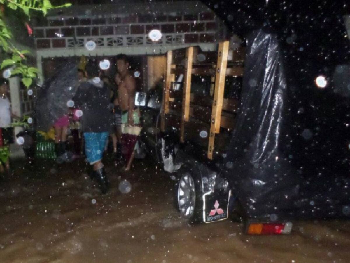 Decenas de familias afectadas por lluvias en zona rural de La Esperanza