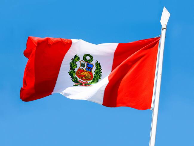 Bandera de Perú. Foto: Getty Images.