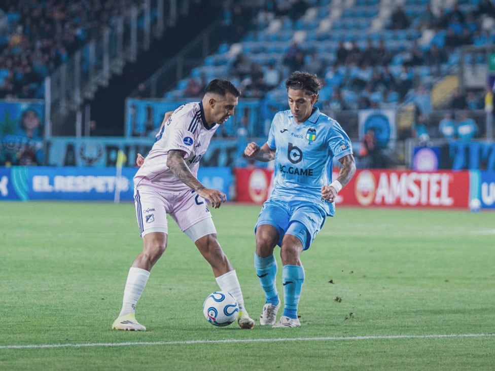 Millonarios cayó 2-0 con O'Higgins en territorio chileno / Twitter: @MillosFCOficial.