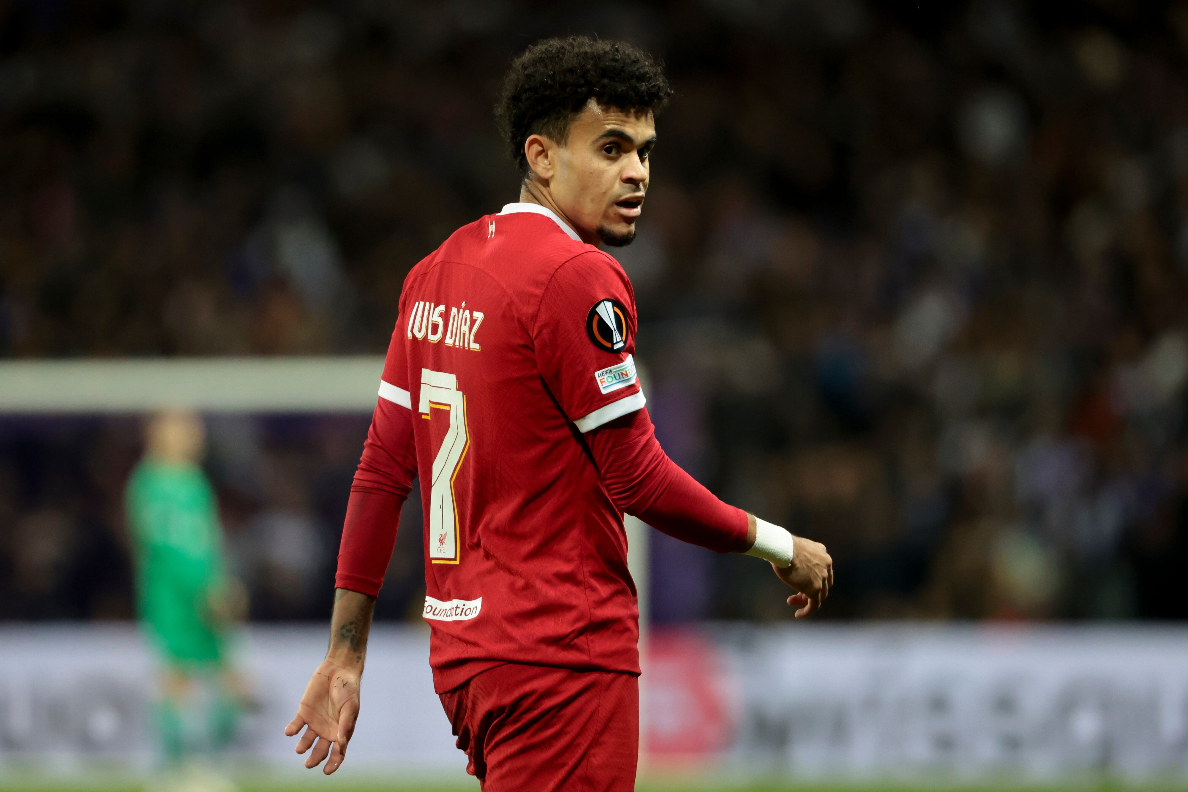 Luis Díaz con Liverpool | Foto: Jean Catuffe/Getty Images