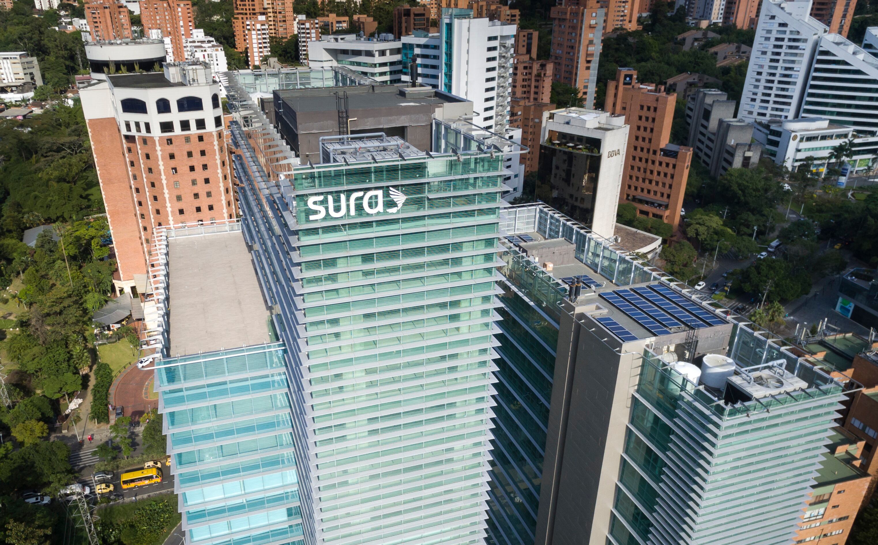 Sede de Grupo Sura en Medellín. Foto: Grupo Sura.