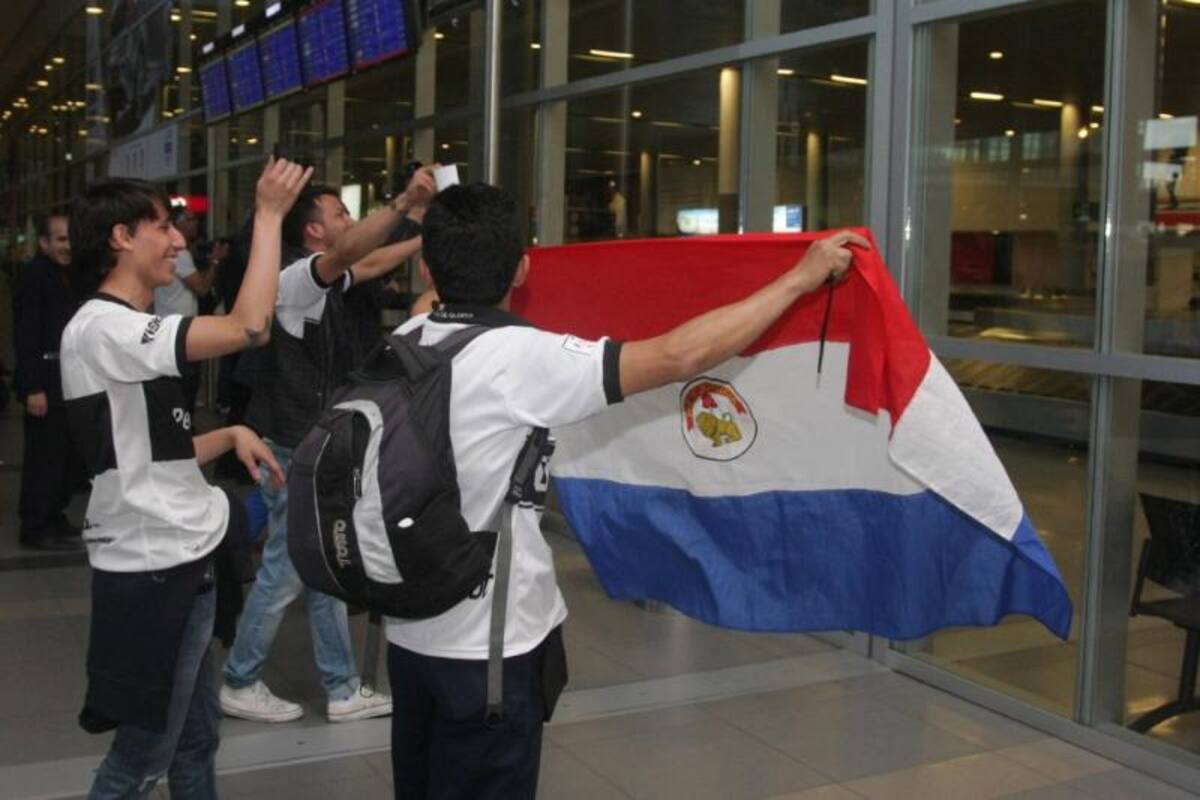 Los jugadores paraguayos no tuvieron contacto con la prensa.