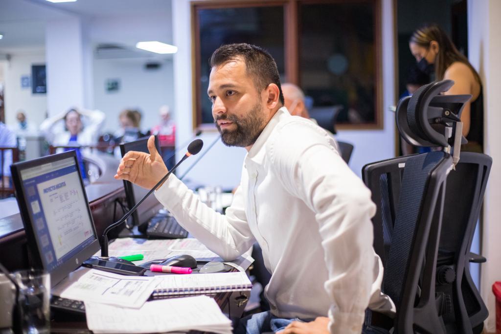 Excandidato a la Alcaldía de Pereira, Steven Cárdenas.