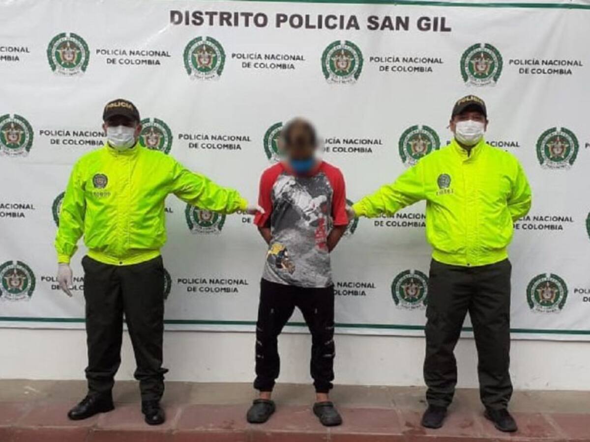 Delincuente más buscado en Norte de Santander capturado en San Gil
