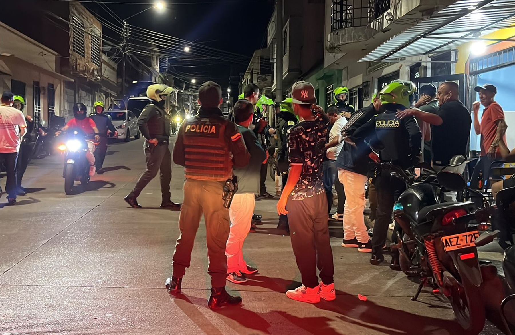 Operativos de seguridad en Ibagué