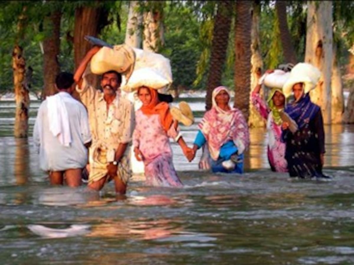 El sur de Pakistán sufre unas inundaciones más graves que las de 2010
