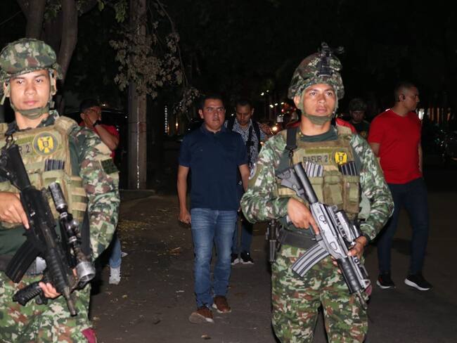 Militarizaron Caobos en Cúcuta. Foto: Ejército Nacional.
