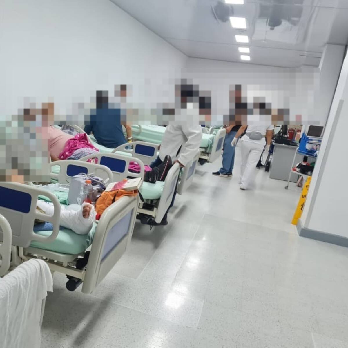 Hay sobreocupación de más del 135% en urgencias del HUS