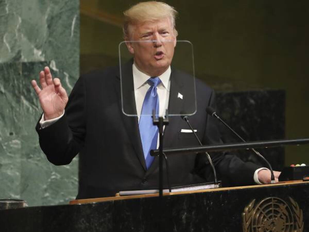 "Si Corea del Norte sigue amenazando a EE.UU. y nuestros aliados, no vamos a tener otra opción que destruirlos": Trump