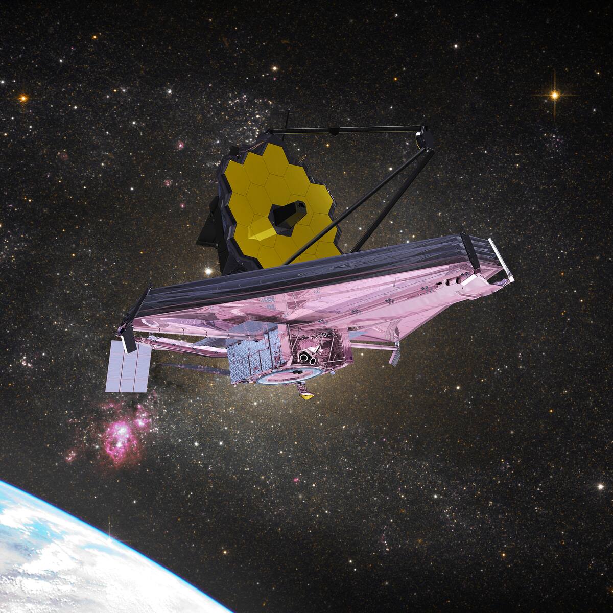 ¡Increíble creación galáctica! Telescopio Webb estudia una Galaxia del Universo Primitivo