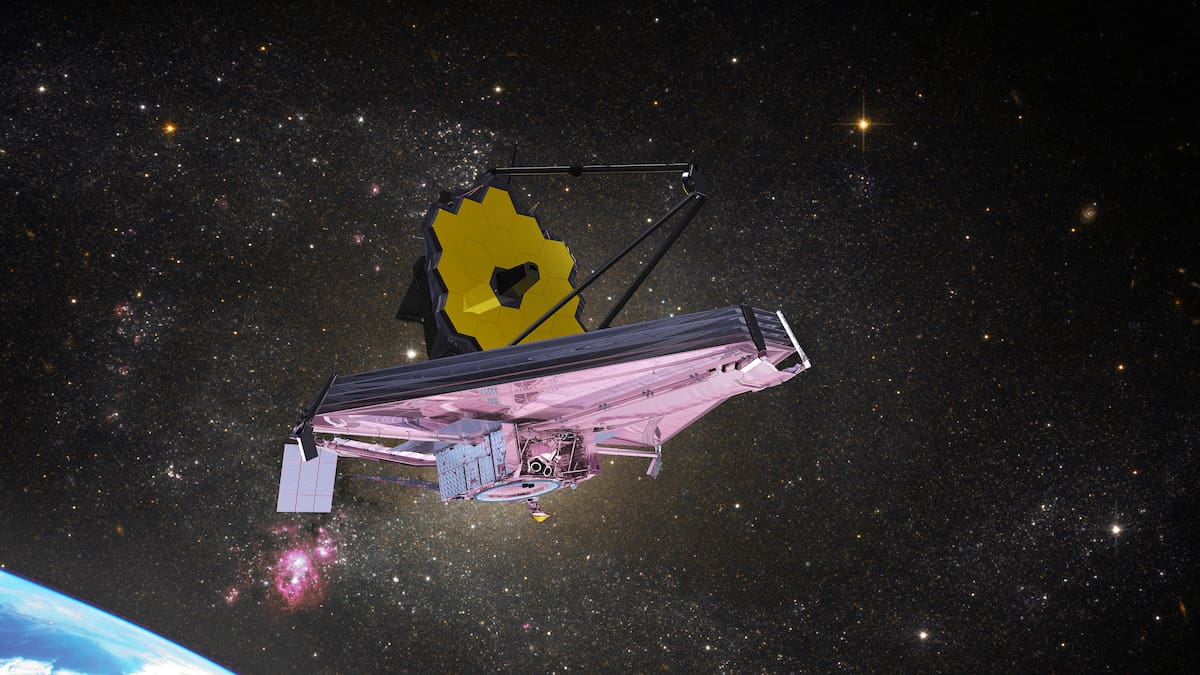 Telescopio Webb de la NASA celebra 2 años con sorprendente imagen de dos galaxias danzando