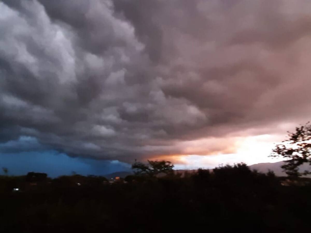 Video: Fuerte tormenta en el área metropolitana de Bucaramanga