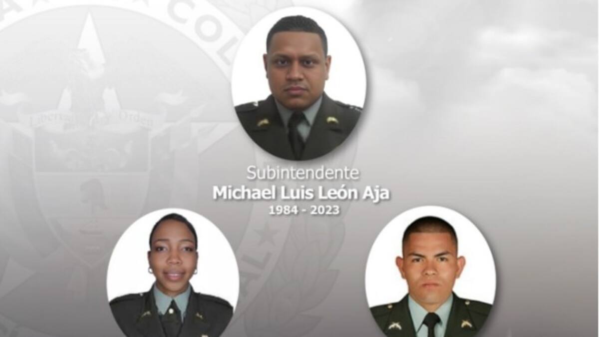 Dolor e indignación por asesinato de policías en el Cauca