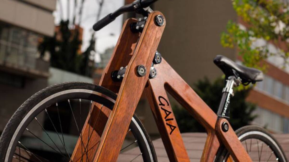 Gaia Bikes: Bicicletas en madera