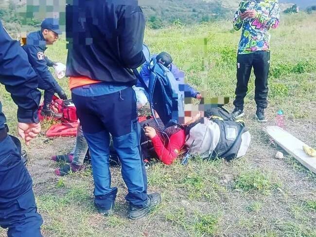 Parapentista se salvó de morir cuando aterrizaba en el municipio de Enciso