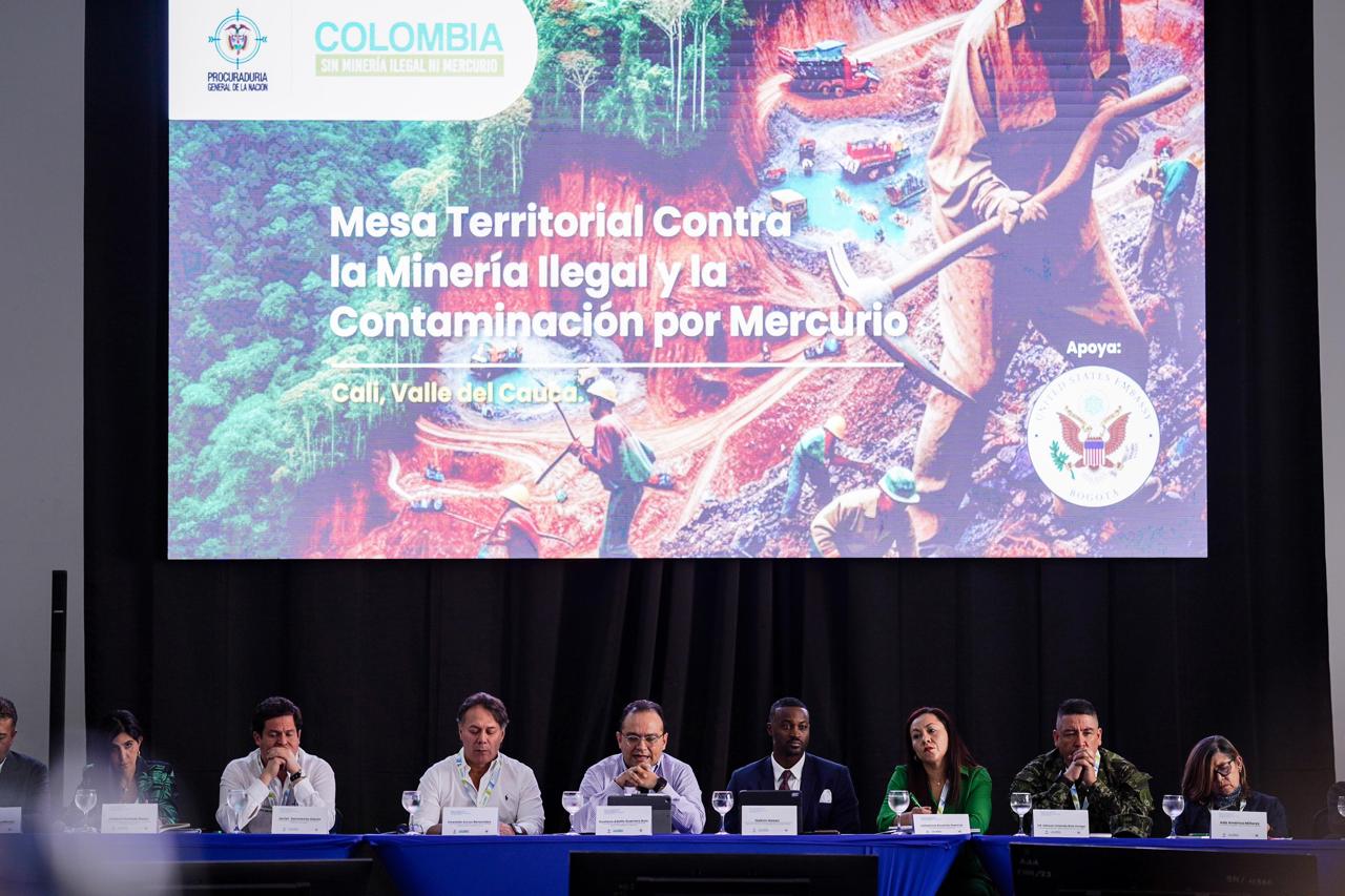 Mesa Territorial Contra la Minería Ilegal y la Contaminación por Mercurio / Foto: Procuraduría
