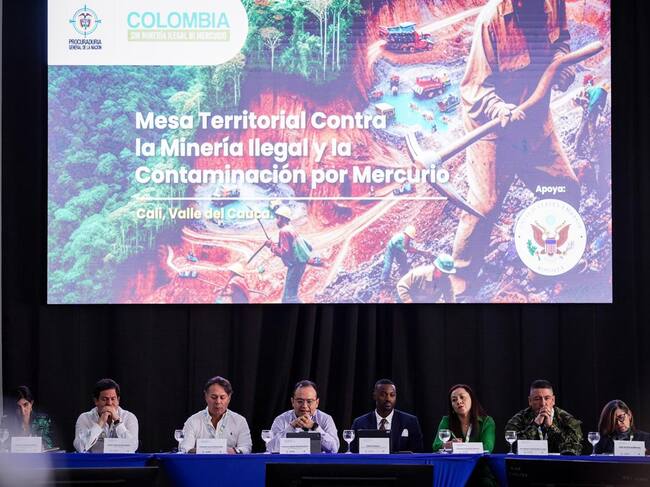 Mesa Territorial Contra la Minería Ilegal y la Contaminación por Mercurio / Foto: Procuraduría