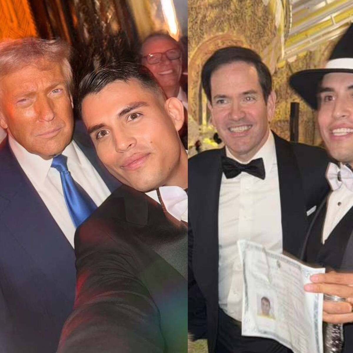 La historia de Andrés DePew, inmigrante colombiano que celebró ciudadanía en EE.UU. junto a Trump