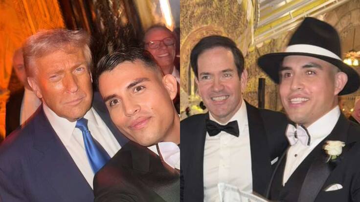 La historia de Andrés DePew, inmigrante colombiano que celebró ciudadanía en EE.UU. junto a Trump