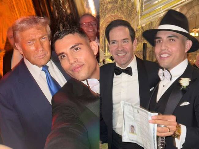 La historia de Andrés DePew, inmigrante colombiano que celebró ciudadanía en EE.UU. junto a Trump