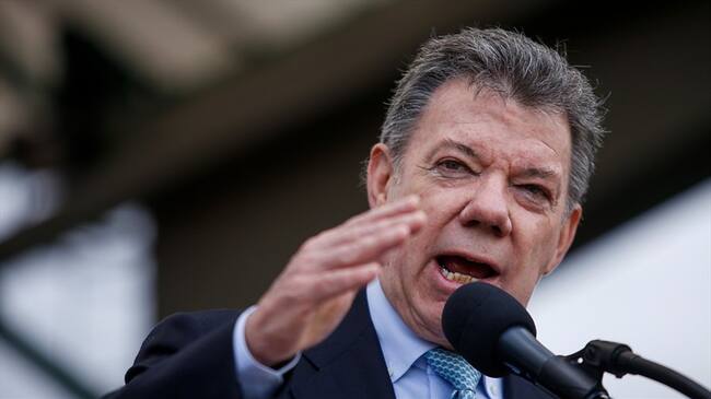 Juan Manuel Santos. Foto: Colprensa