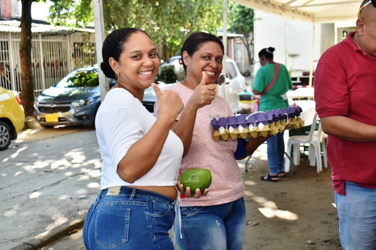 El campo se tomó Ciudadela 2000 con el Mercado Campesino Cosechas de mi Tierra