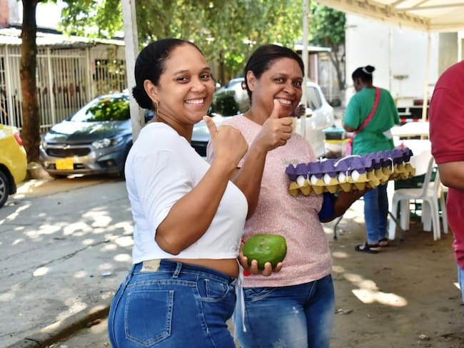 El campo se tomó Ciudadela 2000 con el Mercado Campesino Cosechas de mi Tierra
