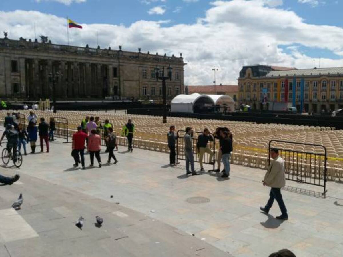 Codensa hizo entrega de las obras de iluminación para la visita del papa